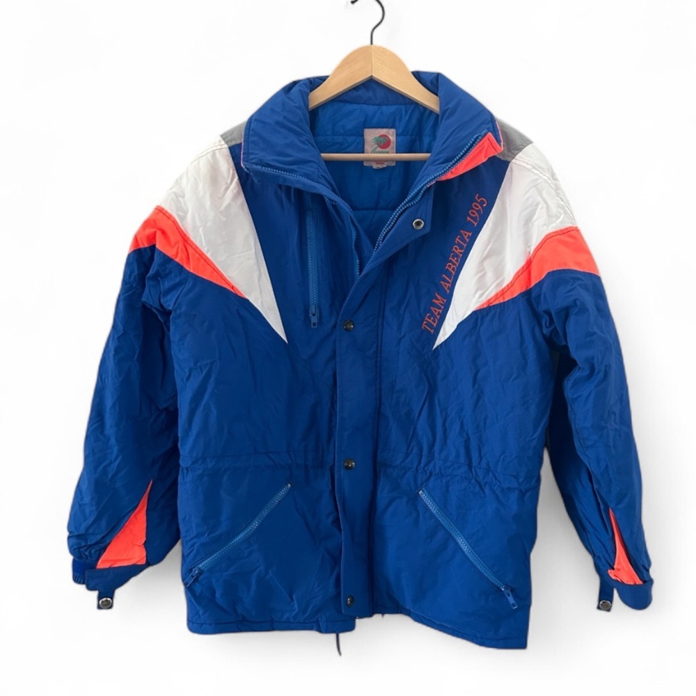 Vintage Team Alberta ‘95 Canada Winter Games Insulted Jacket